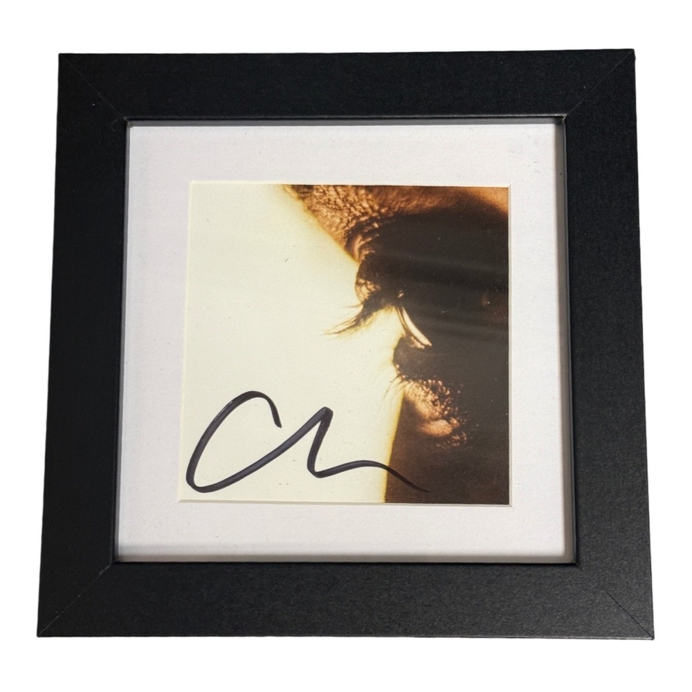 The Weeknd Signed Autographed Art Card‎ Hurry Up Tomorrow Official Merch Framed